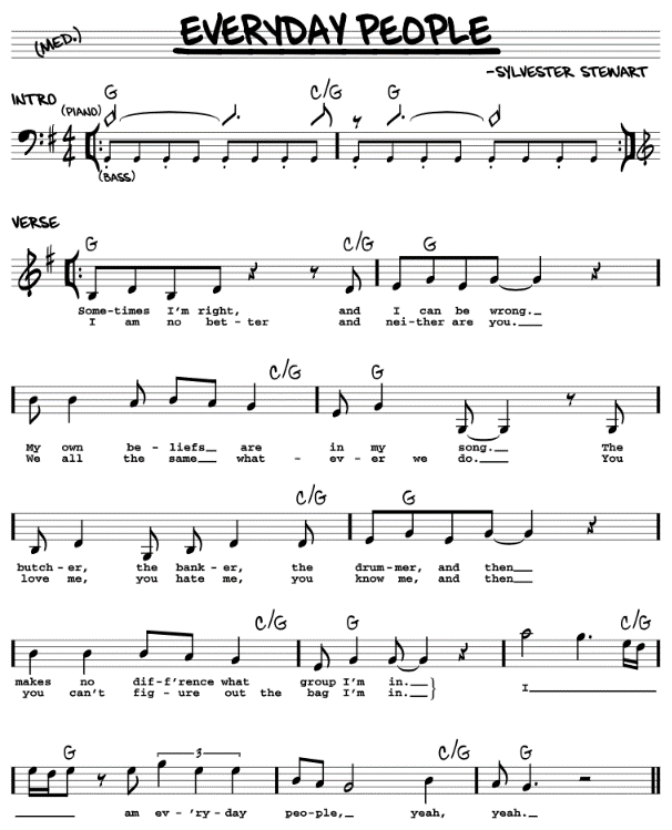 Sheet Music